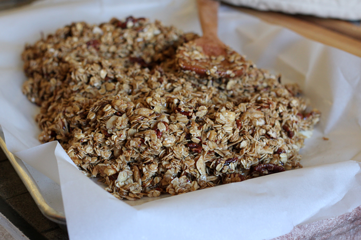 Maple Nut Granola Bars Spread Maple Nut Granola Bars Spread