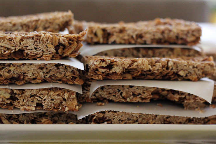 Maple Nut Granola Bars Stacks Maple Nut Granola Bars Stacks