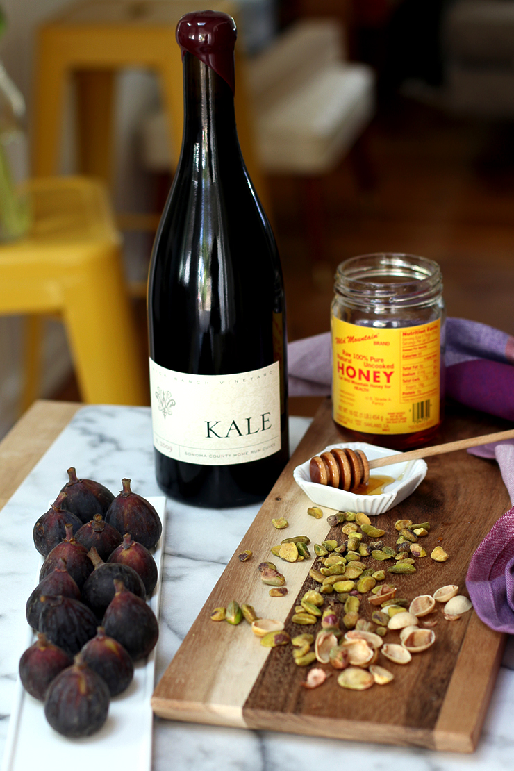 Fig Mascarpone Tart with Pistachio Black Pepper Crust ingredients