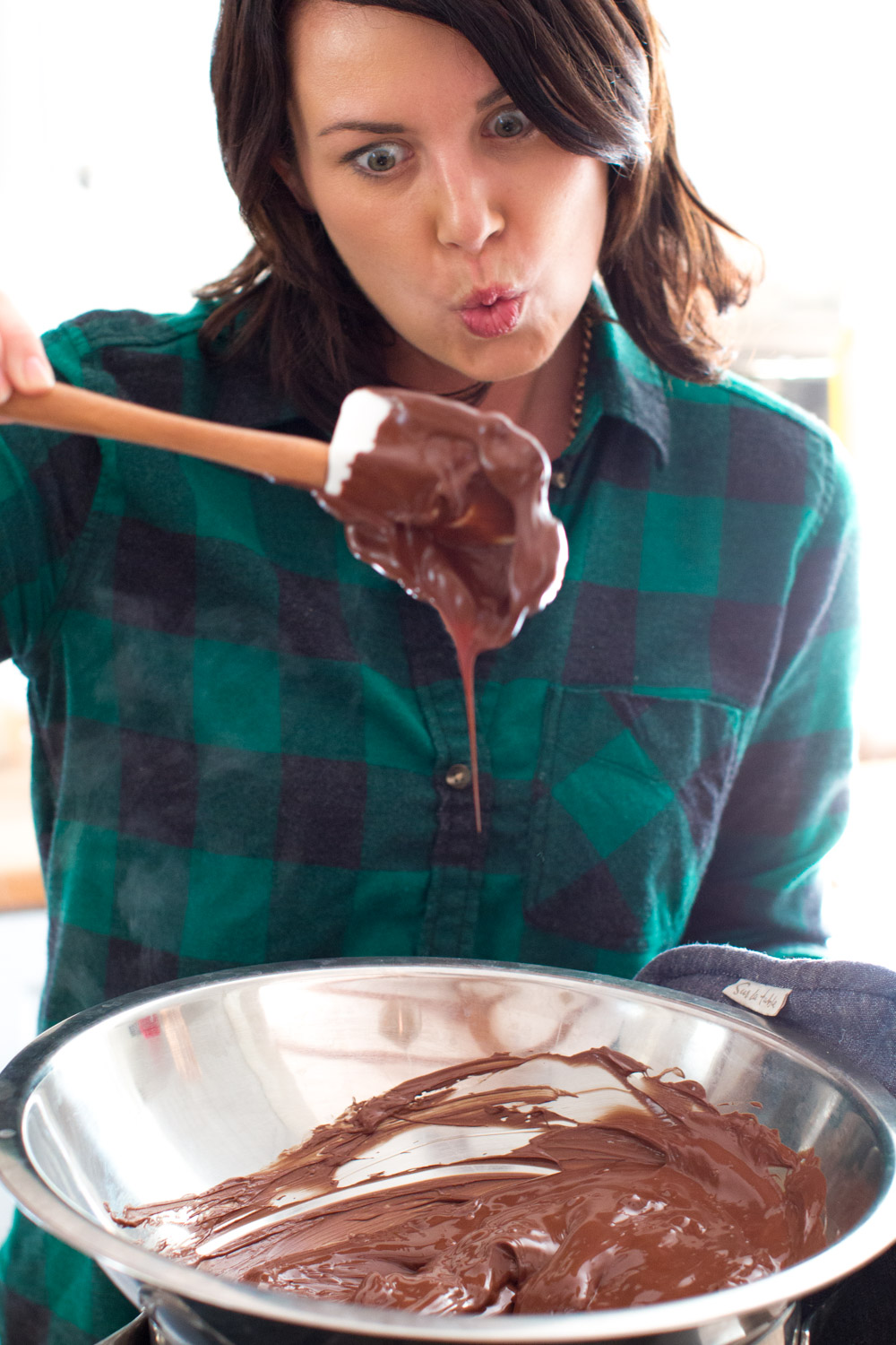 melting chocolate