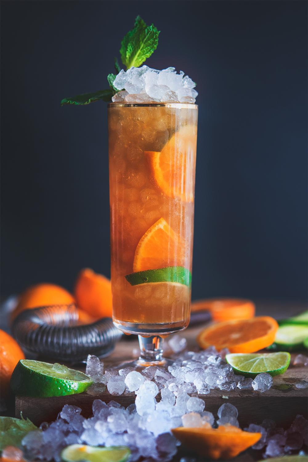 Last but certainly not least, here is the same drink prepared, styled and photographed by Silas @fullframefoodie. His versions really captures the freshness of this recipe and puts you right there smack dab in the middle of Pixie Pimm's Cup heaven.