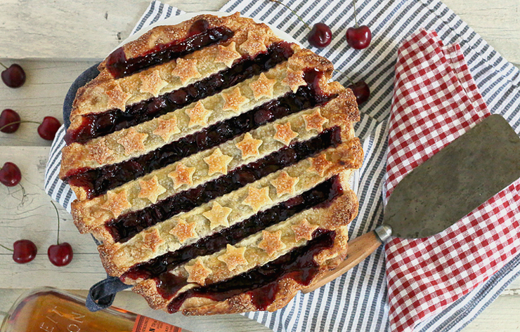Cherry Bourbon Pie