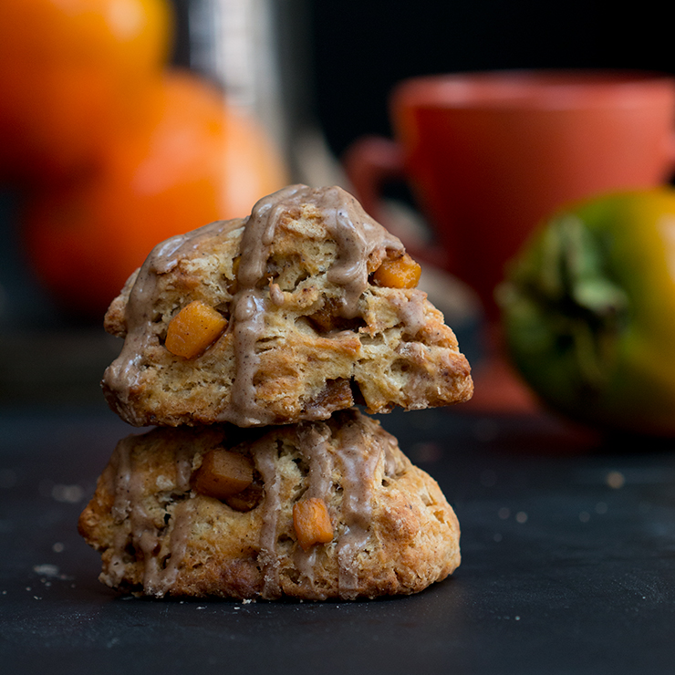 Persinnamon Scones