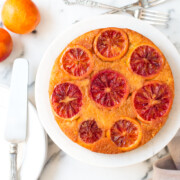Blood Orange Olive Oil Upside-Down Cake