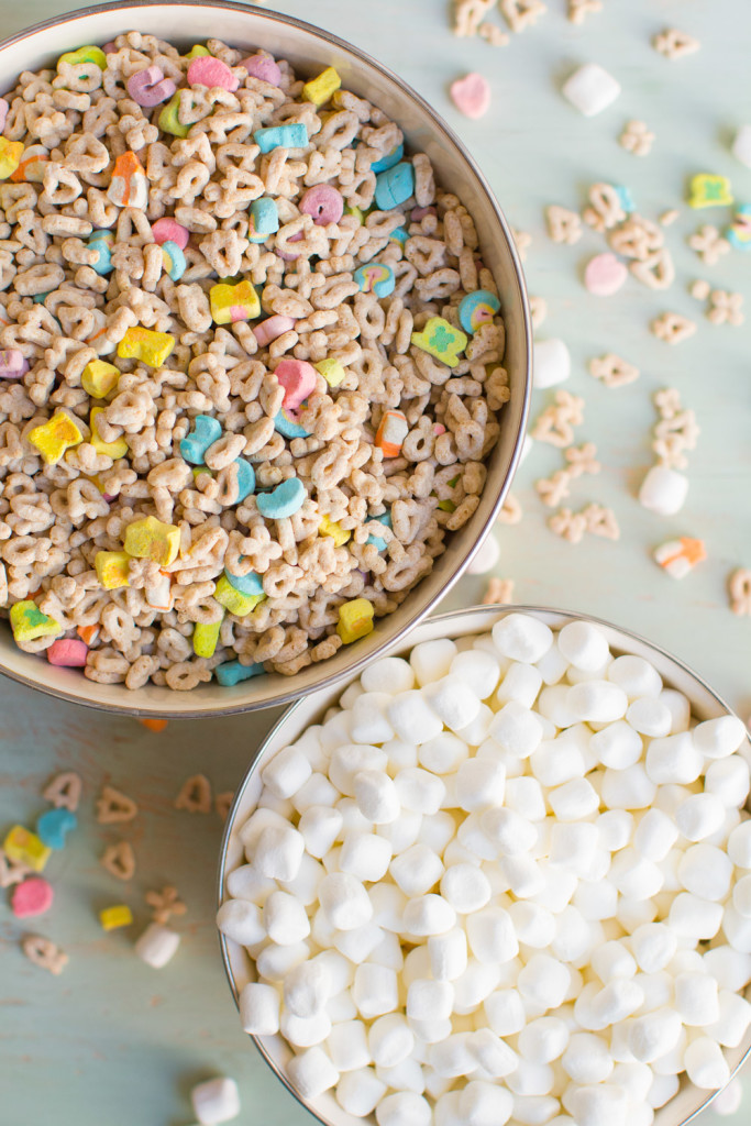 Lucky Charms and Mini Marshmallows