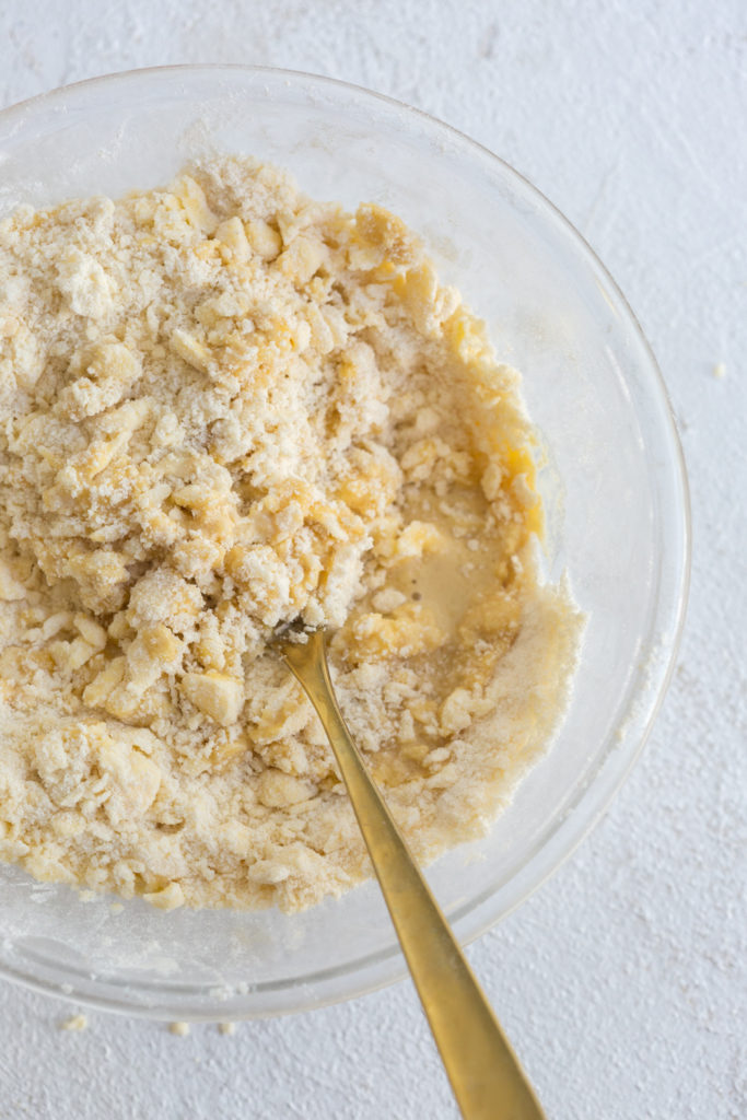 Mixing Tart Dough