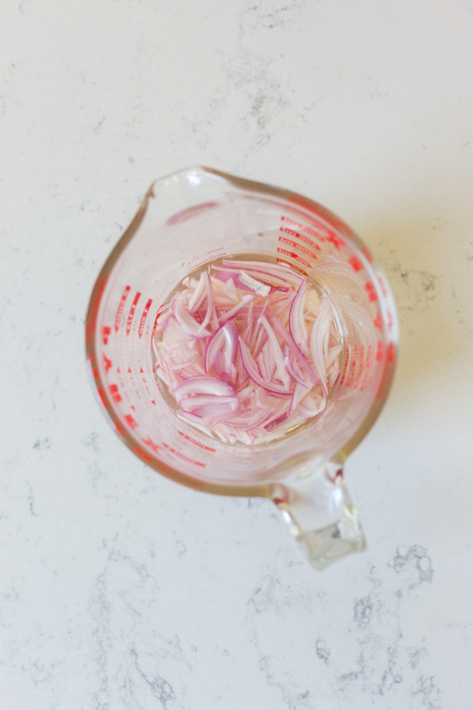 shallots in vinegar