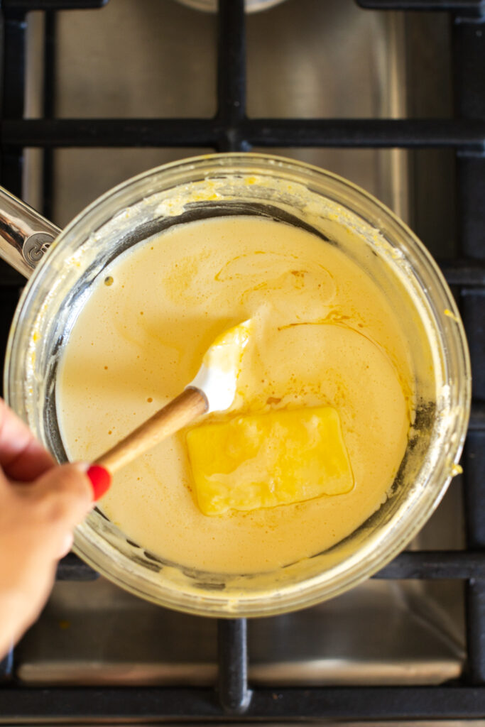 Mixing Lemon Curd