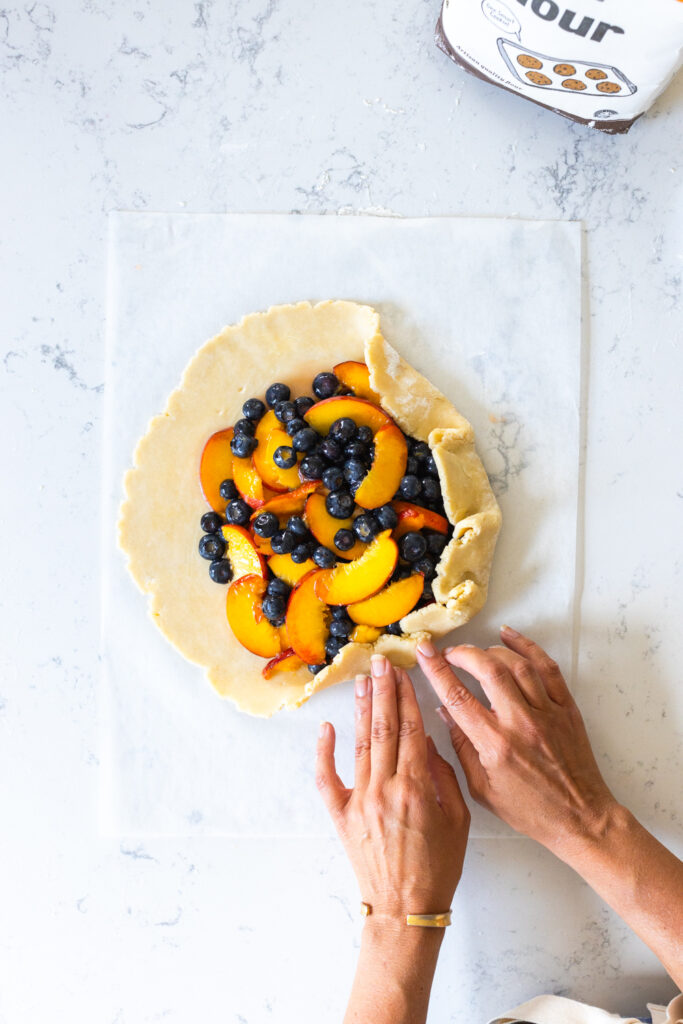 galette pleating