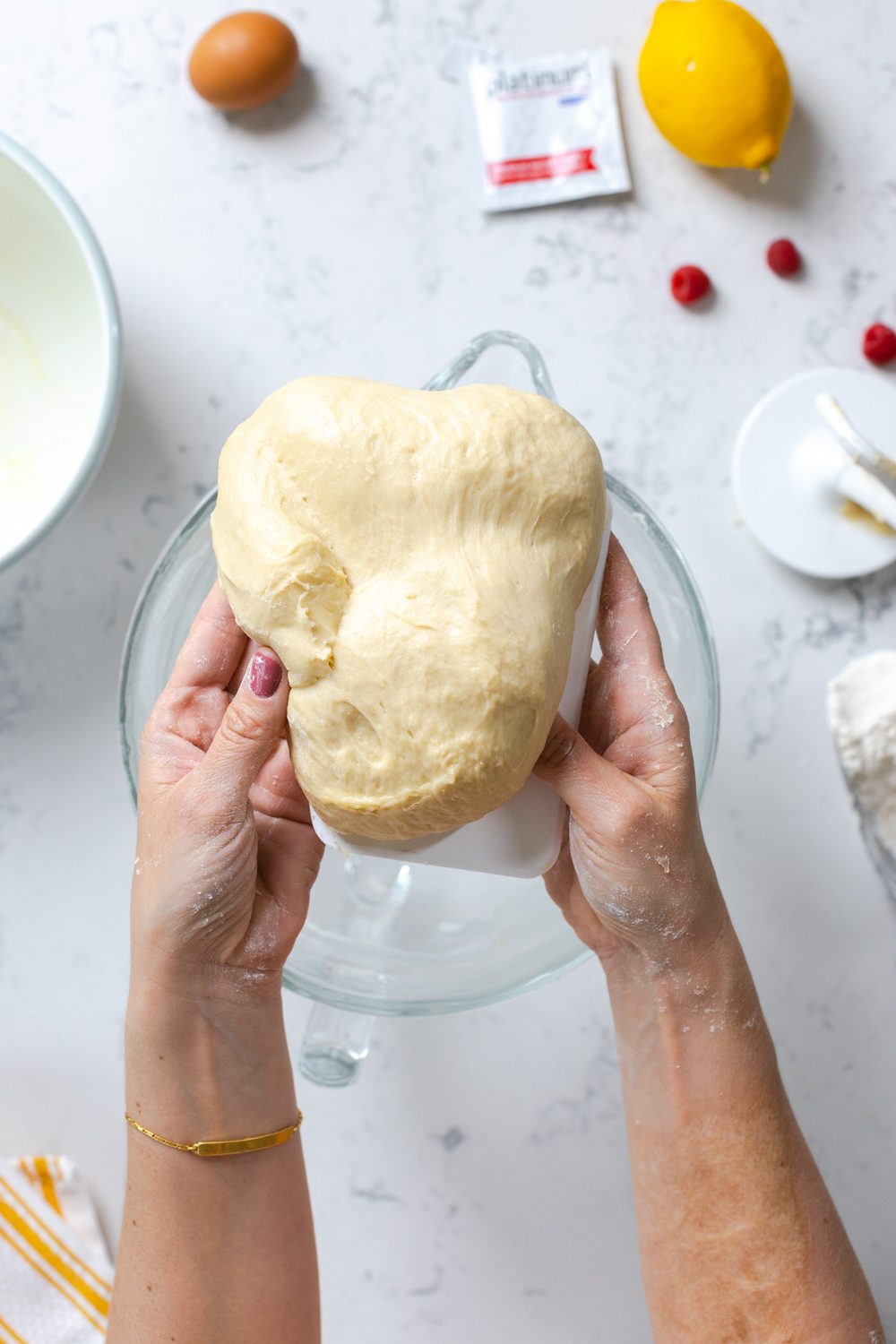 braid bread dough