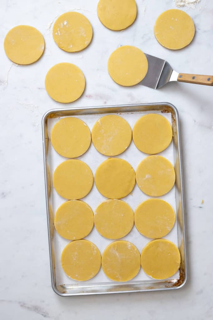 cookie dough rounds