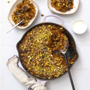 Baked Prune Apple Oatmeal Brûlée by Baking The Goods