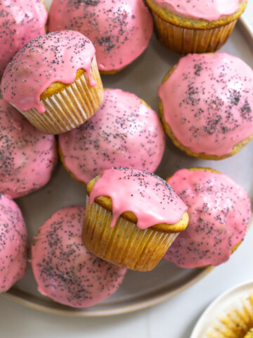 Blood Orange Poppy Seed Muffins by Baking The Goods