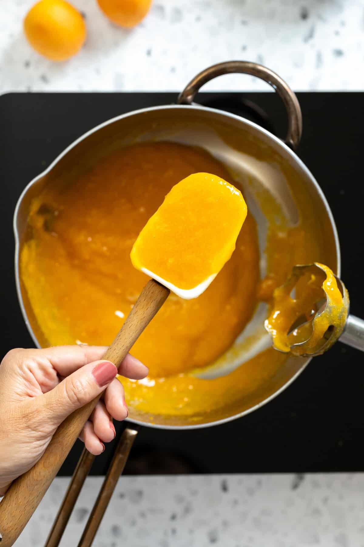 pureed apricots