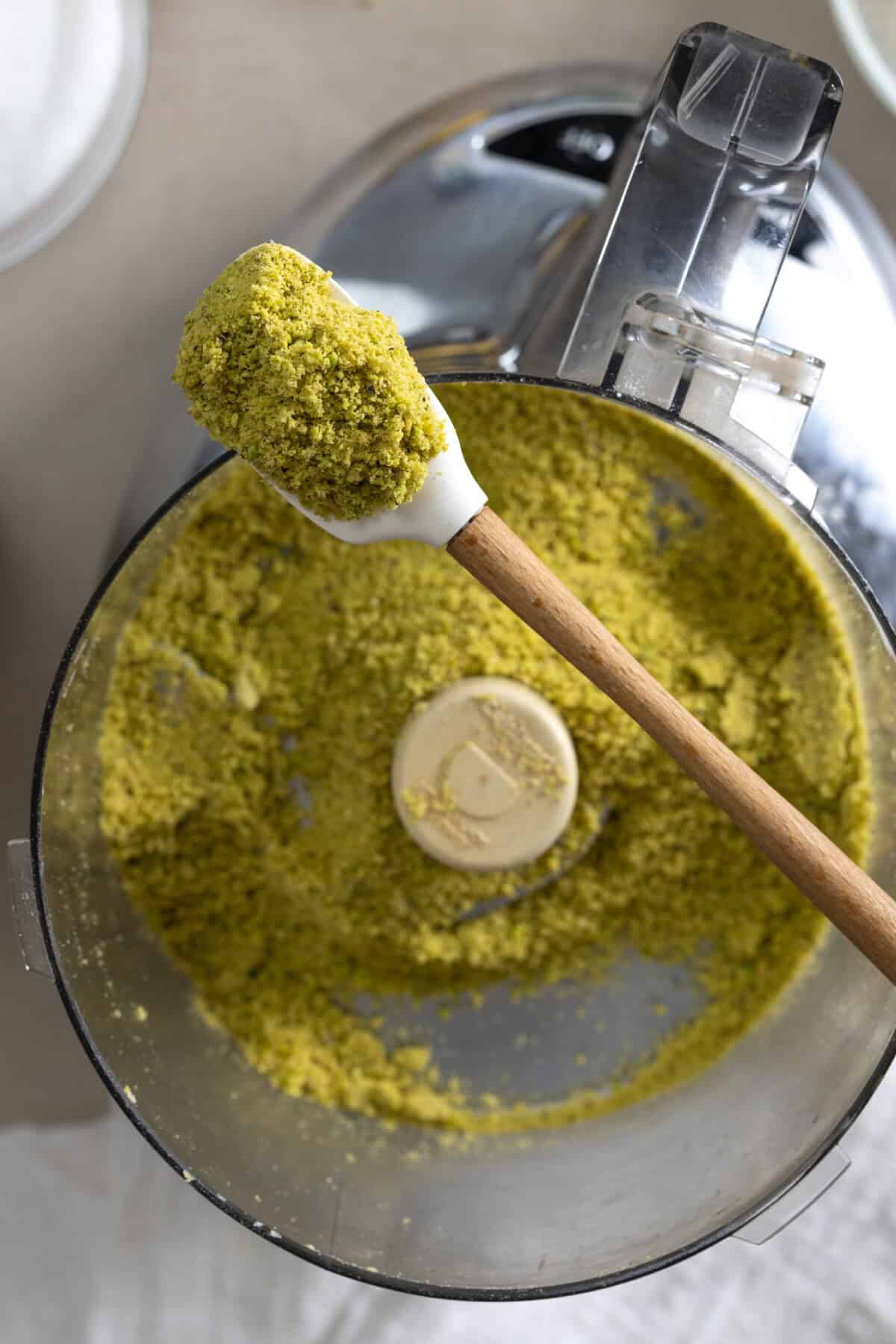 ground pistachios