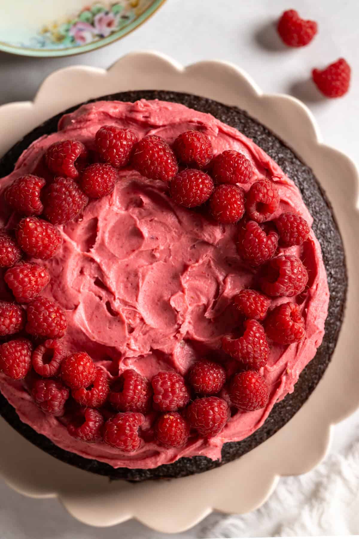 Chocolate Raspberry Cake